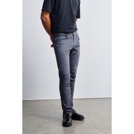 General Denim Works Ride Men's Regular Rise Slim Leg Jeans, Blue Gray Denim, 36x34