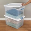 Sterilite 6-Pack Latching Box, Under Bed Storage Bins with Lids,