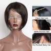 VIPbeauty Pixie Cut Wig Straight Short Human Hair Wigs For
