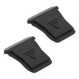 2 Stück Blitzschuh Abdeckung Kompatibel mit EOS R3, R5II, R5C, R6II, R7, R8, R10, R50 - Staubdichte und Fleckengeschützte Schuhüberzieher, Ersetzt ER-SC2, Schwarz