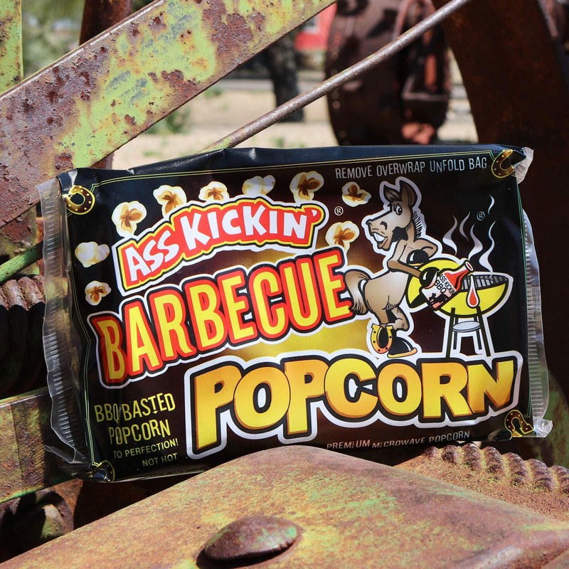 ASS KICKIN' BBQ Microwave Popcorn - 6 Pack - Ultimate