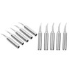 10Pcs Solder Iron Tip Brass Internal Heating Lead Free Soldering