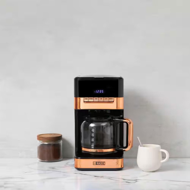 HADEN Quintessential 12 Cup Brew Coffee Maker, 120 Min Keep