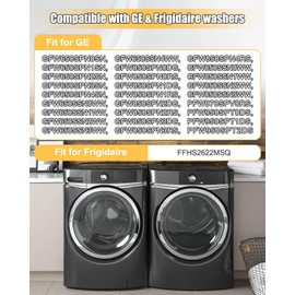 WH23X29553 Water Inlet Valve Compatible with GE Washer, Washing Machine Water Inlet Valve Replaces AP6983554 PS12743643 EAP12743643 33090202 0024000126GA