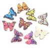 24pcs Enamel Butterfly Pendant Charms for Jewelry Making Bracelet Necklace