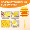 Reusable Duster Refill Compatible with Swiffer Hand Duster, 360 Heavy