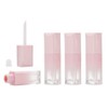 Healthcom 10Pcs 5ml Gradient Pink Empty Lip Gloss Tubes Plastic