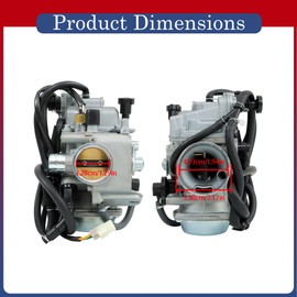 Carburetor Replacement for 16100-HN0-A00 Replacement for Honda Foreman 450 TRX450S TRX450ES TRX450FE TRX450FM 1998-2004