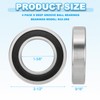 PATIKIL R22-2RS Deep Groove Ball Bearing 1-3/8" x 2-1/2" x