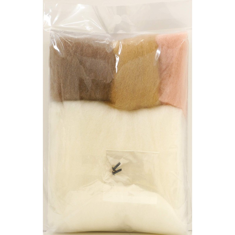 Hamanaka H441-537 Wool Felt Kit, Made in Aclaine, Cute DOG