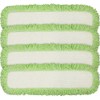 CleanAide Commercial Microfiber Dry Mop Pad Refill, 24 Inch Floor