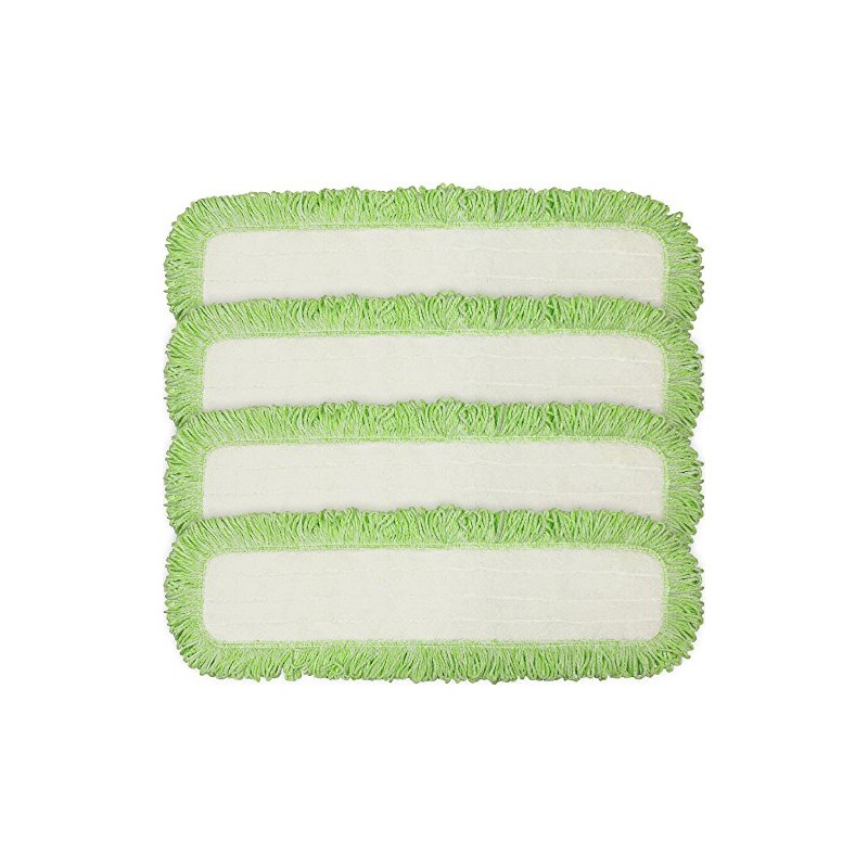 CleanAide Commercial Microfiber Dry Mop Pad Refill, 24 Inch Floor