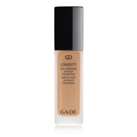 GA-DE Longevity Full Coverage 24 Hour Foundation, 553 - Weightless, Ultra-Soft Cream Foundation, Face Makeup for Natural Matte Look - 1.01 oz