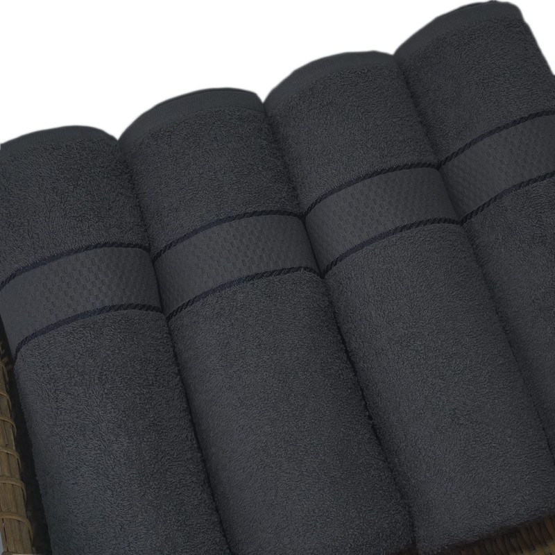 Casabella Pack of 2 Large Jumbo Bath Sheets 100% Egyptian