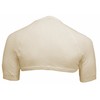 wobera 70% Angora High Neck Shoulder Warmer (XL, Beige)