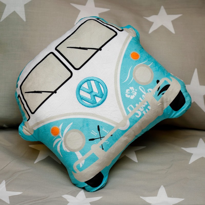 Puckator Volkswagen VW Camper Bus Plushies Cushion - Surf -