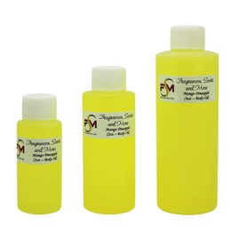 Fragrances, Scents and More Mango Pineapple Perfume/Body Oil (7 Sizes) (1 Bottle 1/3oz Roll On (10ml))