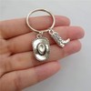 WYGUYO Western Country Keychain Cowboy Hat Key Ring Accessories Boot