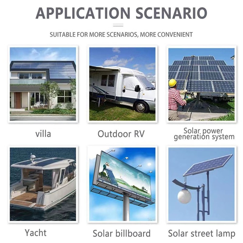 Solar Charge Controller MPPT Tracking Charging 12V 24V Automatic Adaptation