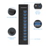 Rosonway - Hub USB de 10 puertos USB 3.0 de