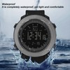Digital Sports Watch 12 24 Hour Stopwatch Alarm Calendar Waterproof