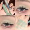 3 Sombras De Ojos Líquidas Con Doble Punta Brillantes Mates