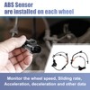 uxcell 2 Pcs Front Left Right ABS Sensor Wheel Speed