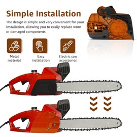 Clutch Cover Assembly Metal Chain Brake Clutch Cover Assembly Easy to Install Chainsaw Replacement Part for 435E 435 II 435 X Torq..(536329204,Orange)