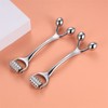 Face Roller Massager Zinc Alloy Deep Tissue Massage Multifunction Comfortable