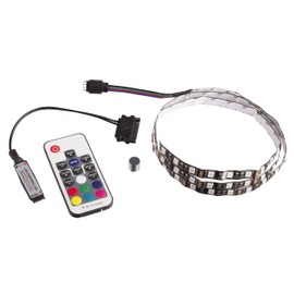 LILWARE (200CM/6.56ft) ★ RGB Color Changing LED Strip Light for Tower Computer Cases ★ Multifunctional 17 Key Remote Controller Included.