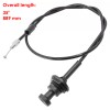 Caltric Carburetor Carb Friction Choke Cable For Polaris Predator 500