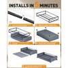 YEEBONIX Under Bed Storage with Wheels, Square Under Bed Storage