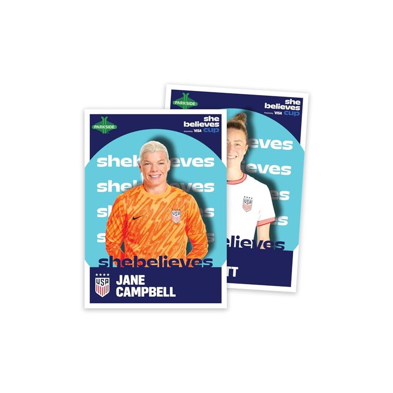 Parkside 2025 USWNT SheBelieves Cup Team Set