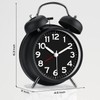 AKCISOT Loud Alarm Clock for Heavy Deep Sleepers, 4.5 Inches