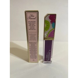 Too Faced Tutti Frutti Juicy fruits Comfort Lip Glaze Shade Plum Crazy! 7ml NIB