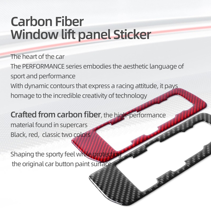 BETTERHUMZ Inner Door Handle Sticker Compatible with Ford F150 Raptor