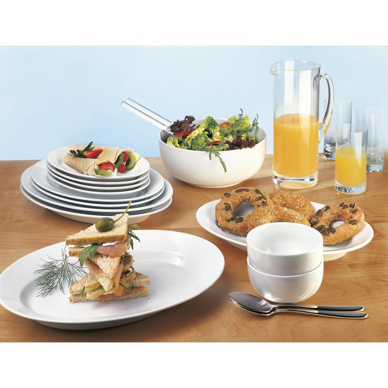 Pronto Egg Cup with Base [Set of 6] Colour: White