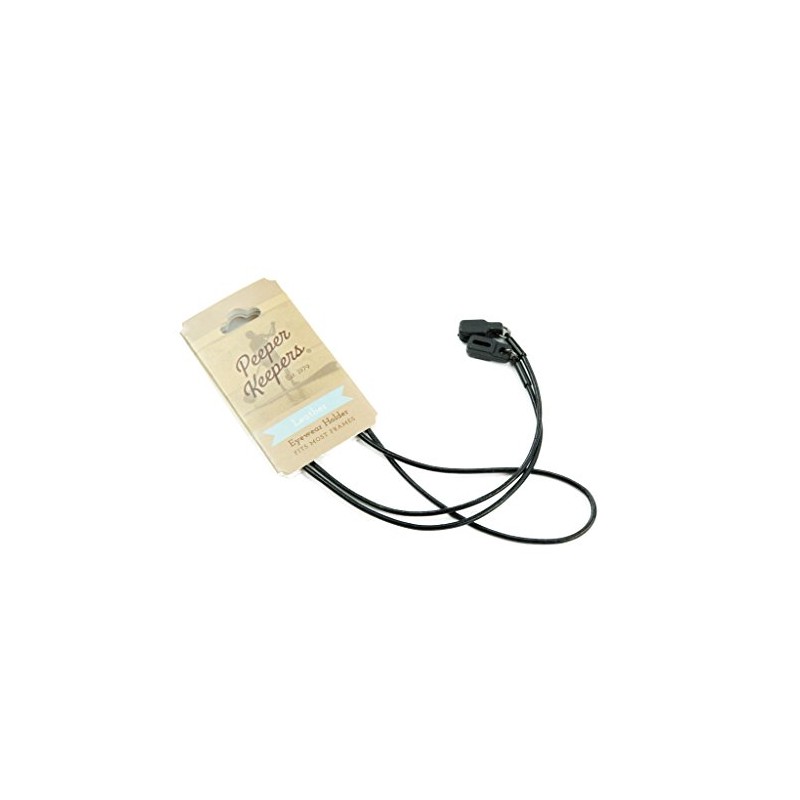 Peeper Keepers Round Leather Cord Eyeglass and Sunglass Retainer /