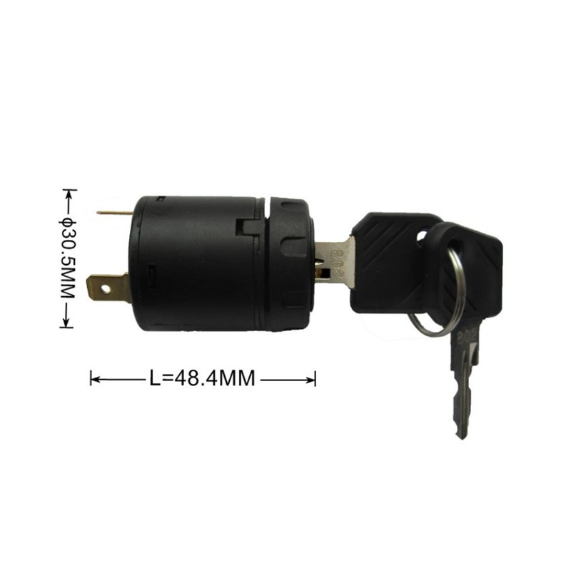 Forklift Ignition Switch Key Stainless Steel 7915492618 Ignition Key for
