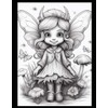 Wood Fairies Coloring Book