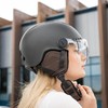 CASR M Protective Helmet, Cream, L, Shockproof, Breathable, Durable Materials