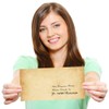 25 envelopes (windowless) Old Paper Vintage, Rustic DIN Long (220x110
