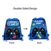12 Pcs Game Grip Drawstring Non-Woven Backpack Drawstring Bag Organizer