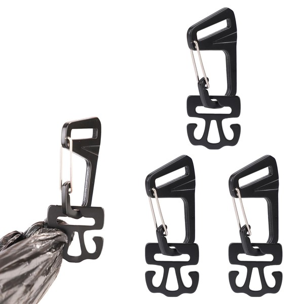 3 Packs 2 in 1 Dog Poop Bag Holders with
