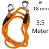 Tow Rope Recovery Rope Tow Rope 2 Hooks Towing Aid