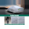 Waterproof Car Cover Fit Sedan Waterproof All Weather, Car Cover