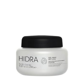 HIDRACOLOR - Gel Wash Húmedo 280 g, Cera Gel, para Cabello, Aspecto Húmedo, de Fijación Inmediata, Reconstruye e Hidrata el Cabello, Estiliza Velozmente, Ideal para Cabellos Cortos, No Grasa