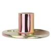 Pack of 5 Iron Plate Nuts, Flange Nut, 3 Holes,