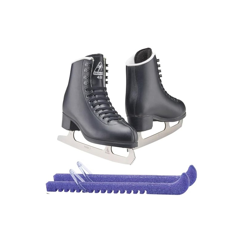 Jackson Ultima Black Figure Ice Skates for Boys/Size: Junior 4