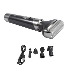 Clipper Set Nose Hair Trimmer Eyebrow and Sideburns for Precision Grooming Black